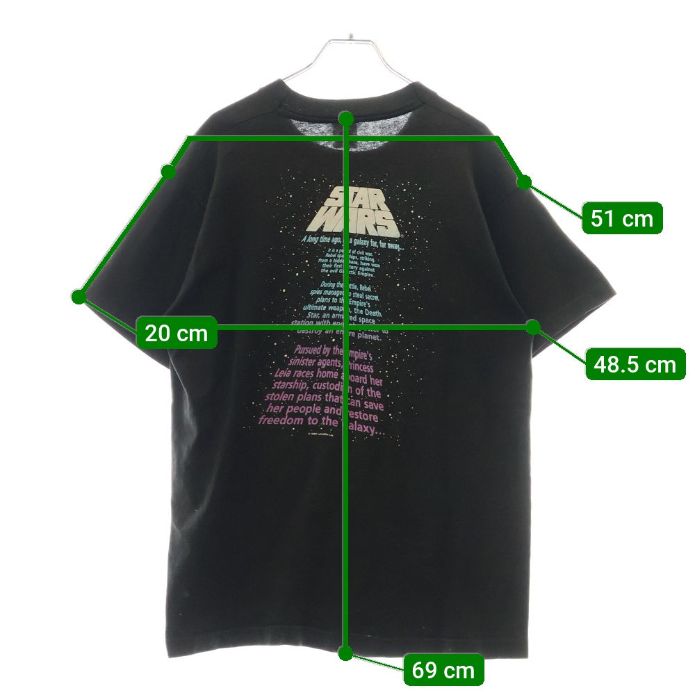 VINTAGE(ヴィンテージ) 90s VINTAGE STAR WARS EPISODE4 MOVIE TEE ヴィンテージ スターウォーズ エピソード4 プリント クルーネックTシャツ カットソー グレー