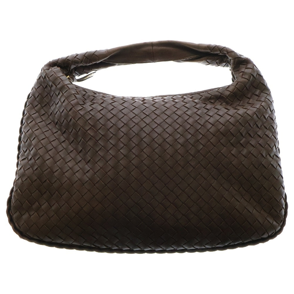 BOTTEGA VENETA(ボッテガヴェネタ) イントレチャート ワンショルダーバッグ レザー ハンドバッグ ブラウン 115653 V0013