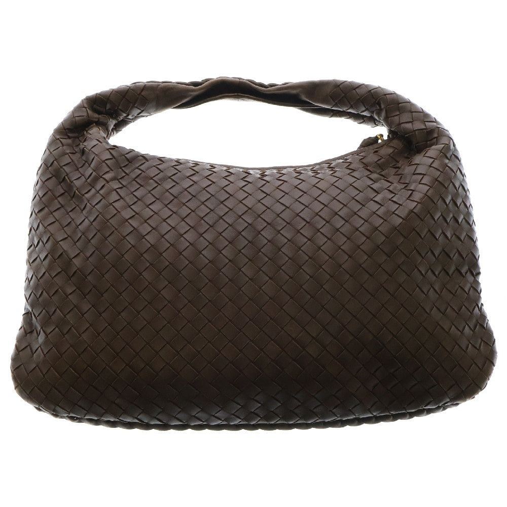 BOTTEGA VENETA(ボッテガヴェネタ) イントレチャート ワンショルダーバッグ レザー ハンドバッグ ブラウン 115653 V0013