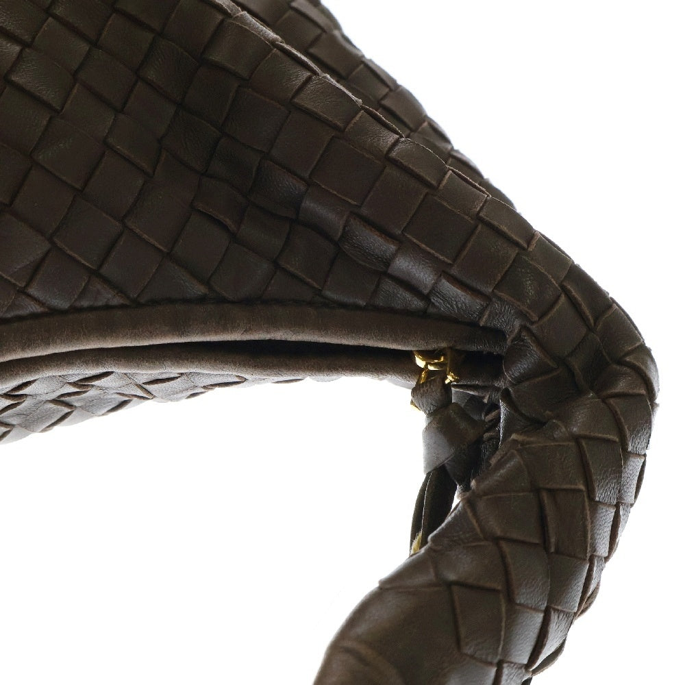 BOTTEGA VENETA(ボッテガヴェネタ) イントレチャート ワンショルダーバッグ レザー ハンドバッグ ブラウン 115653 V0013