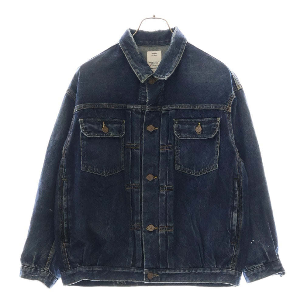 VISVIM WMV(ビズビム ダブリューエムブイ) 24AW SS 101XX JKT W DMGD-1010 0324205006001 デニムジャケット インディゴ