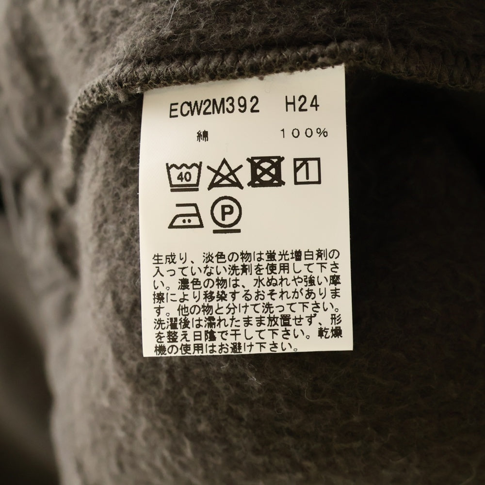 agnes b.(アニエスベー) 24AW アダムエロペ別注 レッション スウェット カーディガン ブラウン レディース ECW2M392