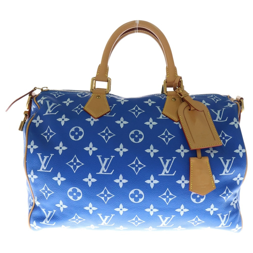 LOUIS VUITTON(ルイヴィトン) スピーディ P9 バンドリエール 40 モノグラムボストンバッグ M24418 ブルー