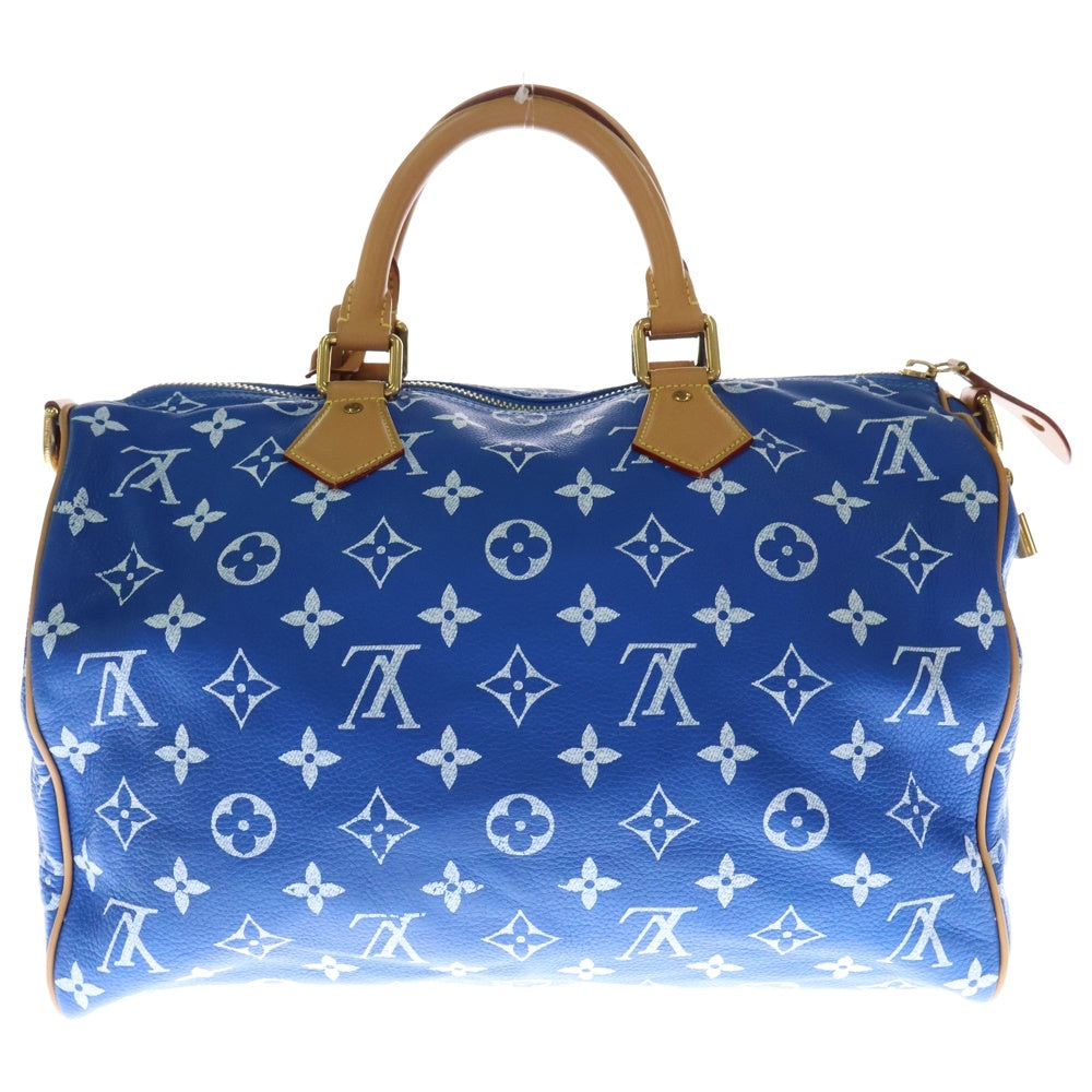 LOUIS VUITTON(ルイヴィトン) スピーディ P9 バンドリエール 40 モノグラムボストンバッグ M24418 ブルー