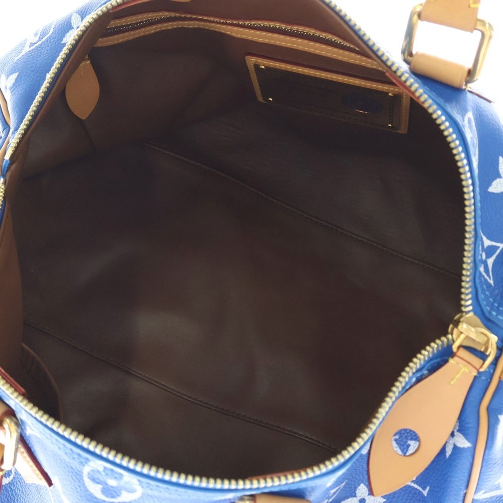 LOUIS VUITTON(ルイヴィトン) スピーディ P9 バンドリエール 40 モノグラムボストンバッグ M24418 ブルー
