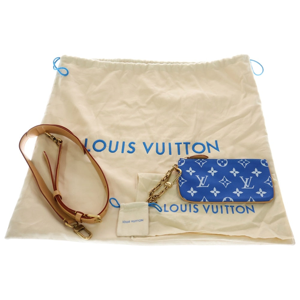LOUIS VUITTON(ルイヴィトン) スピーディ P9 バンドリエール 40 モノグラムボストンバッグ M24418 ブルー