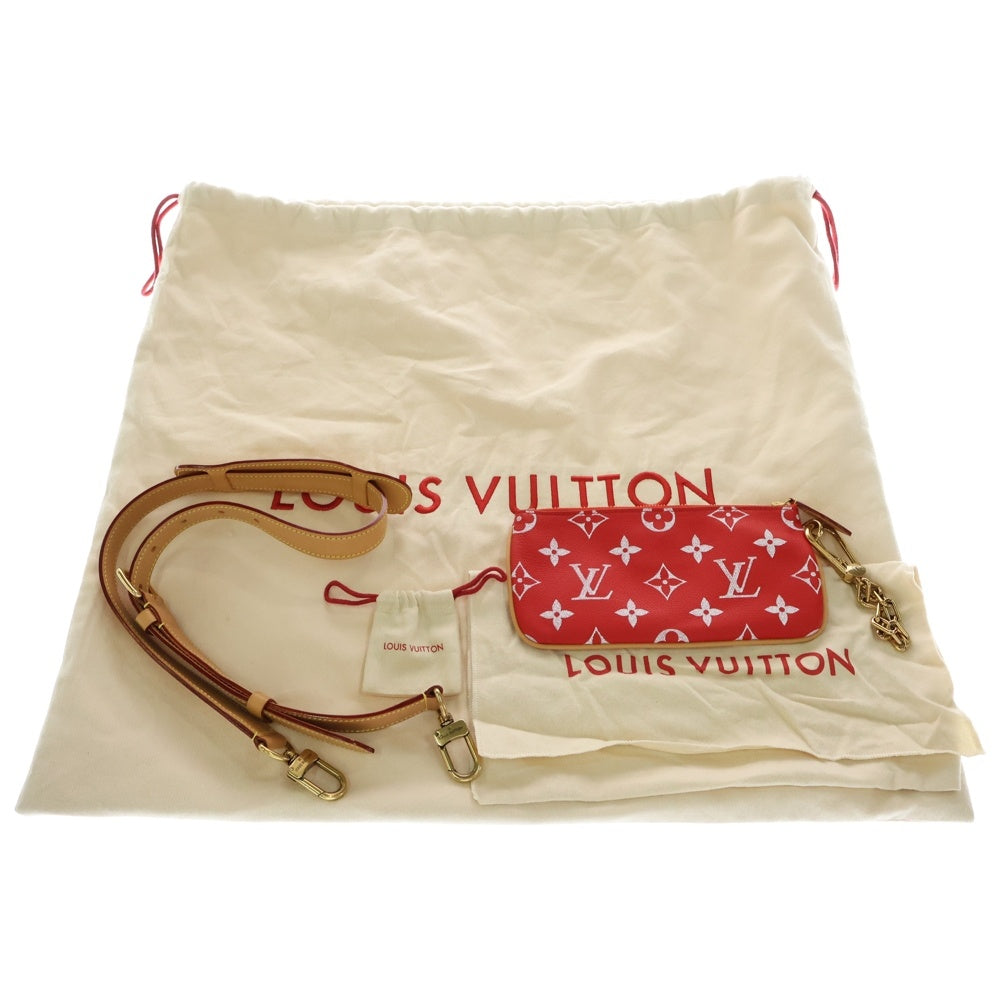 LOUIS VUITTON(ルイヴィトン) スピーディ P9 バンドリエール 40 モノグラムボストンバッグ M24420 レッド
