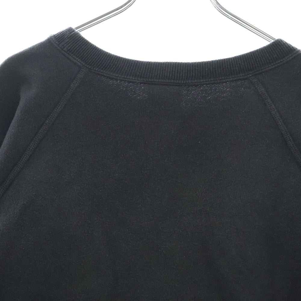 SAINT MICHAEL(セントマイケル) 23AW ×ARIES CREW NECK SWEAT SM-A23-0000-C01 ×アリーズ ヴィンテージ加工クルーネックスウェットトレーナー ネイビ