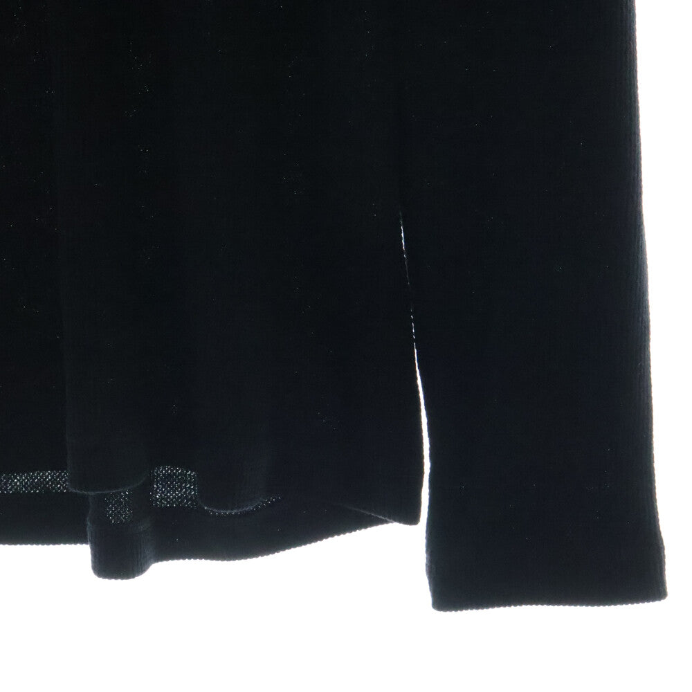 CHROME HEARTS(クロムハーツ) Y NOT SNATCH LS CH刺繍サーマル長袖Tシャツ ブラック