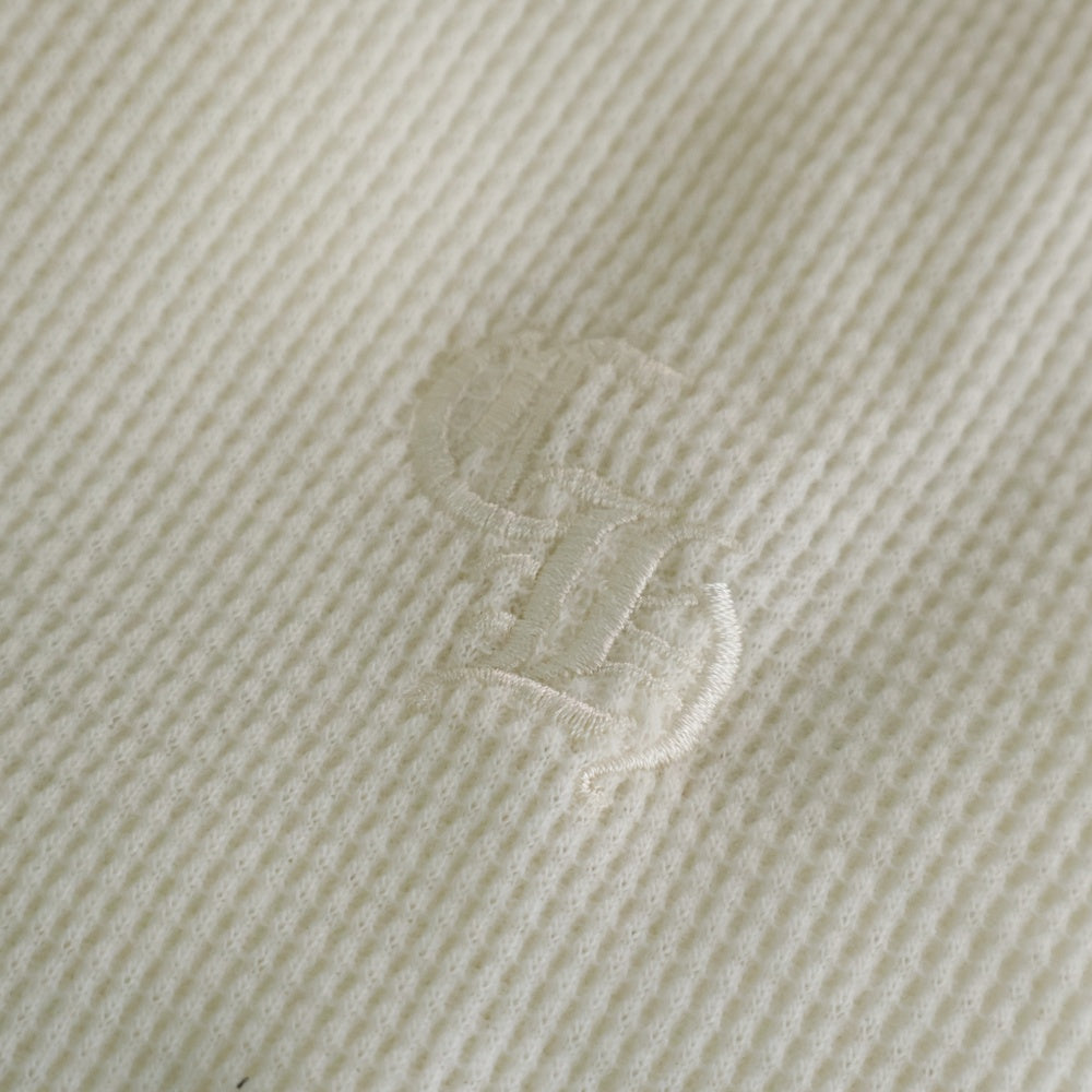 CHROME HEARTS(クロムハーツ) Y NOT SNATCH LS CH刺繍サーマル長袖Tシャツ ホワイト