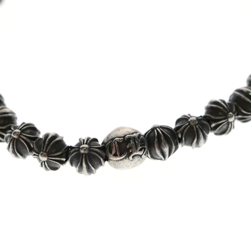 CHROME HEARTS(クロムハーツ) 6mm BEAD 6mm ビーズ シルバーブレスレット