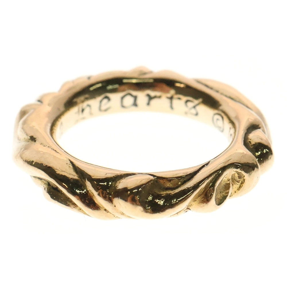 CHROME HEARTS(クロムハーツ) 22K SCRL BAND スクロールバンド リング ゴールド BCA416