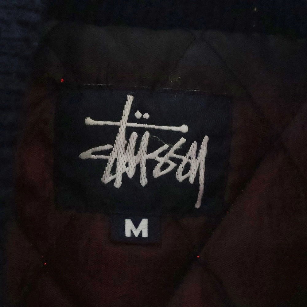 STUSSY(ステューシー) 90s BIG4 4都市限定モデルウール切り替えスタジャン ジャケット オールド オレンジ