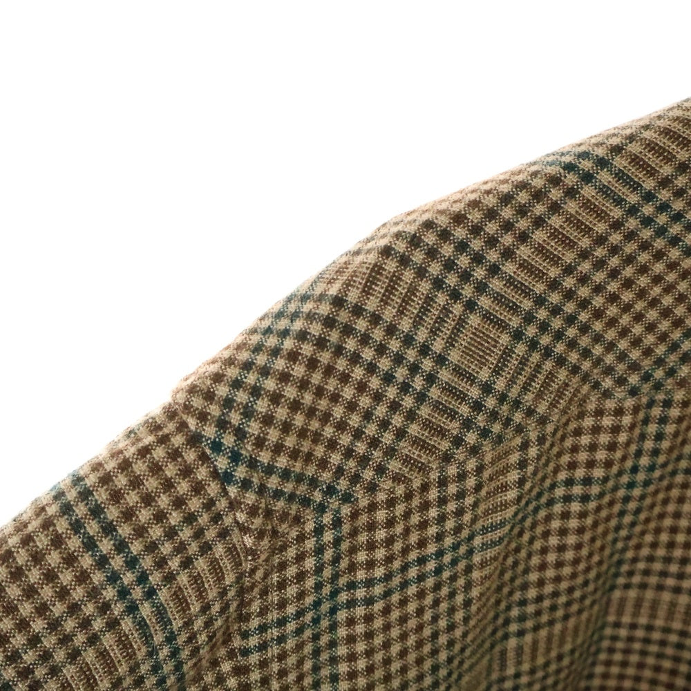 CELINE(セリーヌ) Small Check Double Pocket Shirt 2T013654G スモールチェックダブルポケット長袖シャツ ベージュ