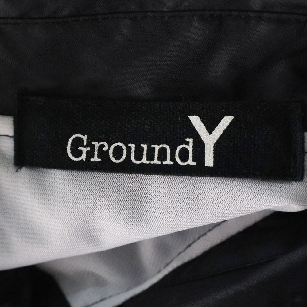Ground Y(グラウンドワイ) ロゴA ナイロンコーチジャケット プリント GR-J50-950