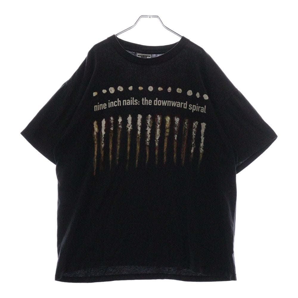 VINTAGE(ヴィンテージ) 90s NINE INCH NAILS THE DOWNWARD SPIRAL SHREDDER LEE TEE ナインインチネイルズ ダウンワードスパイラル シュレッダー 両面プリント半袖Tシャツ
