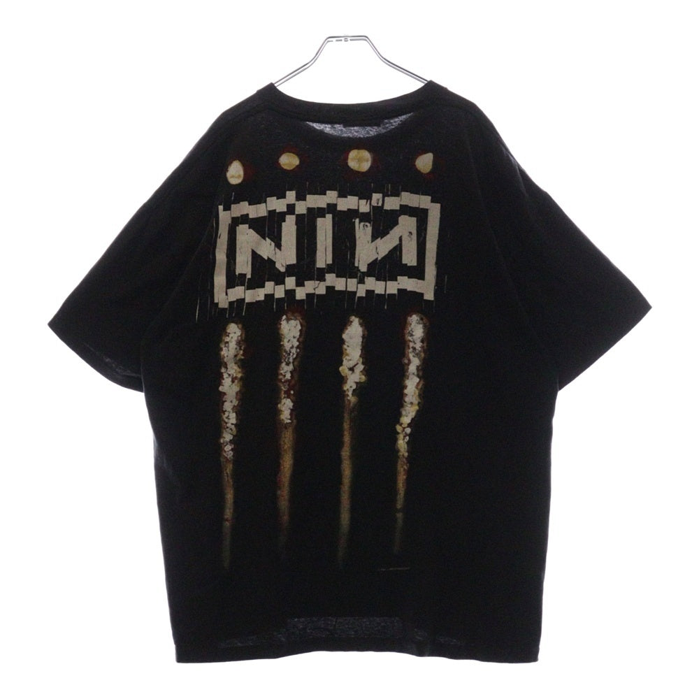 VINTAGE(ヴィンテージ) 90s NINE INCH NAILS THE DOWNWARD SPIRAL SHREDDER LEE TEE ナインインチネイルズ ダウンワードスパイラル シュレッダー 両面プリント半袖Tシャツ
