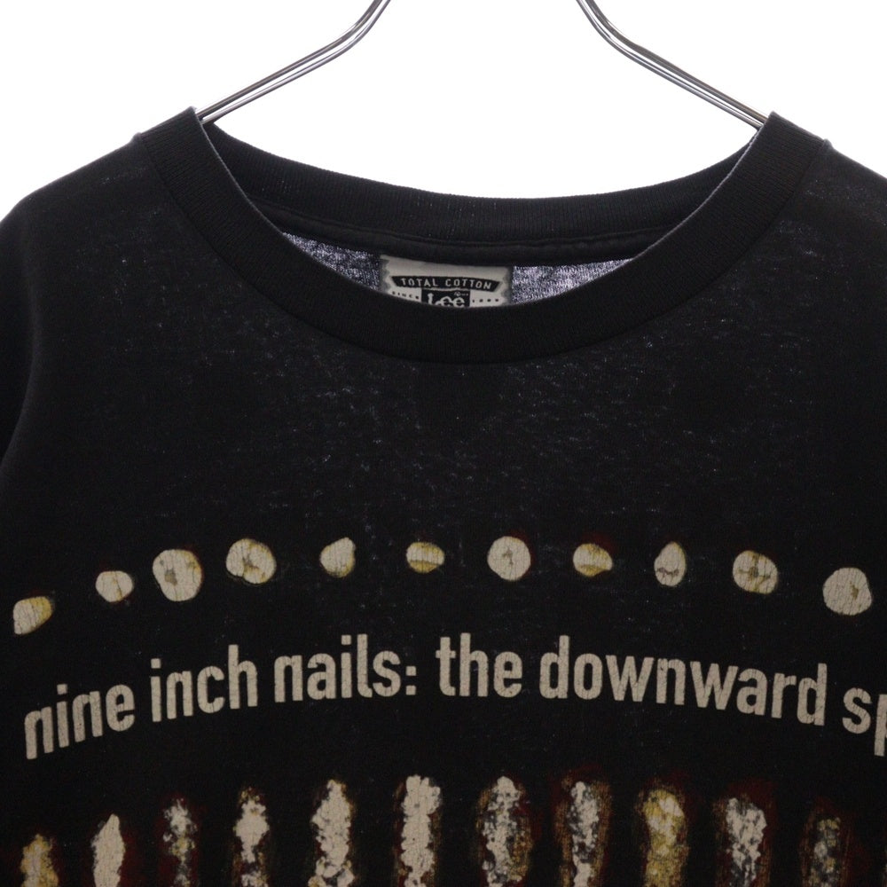 VINTAGE(ヴィンテージ) 90s NINE INCH NAILS THE DOWNWARD SPIRAL SHREDDER LEE TEE ナインインチネイルズ ダウンワードスパイラル シュレッダー 両面プリント半袖Tシャツ