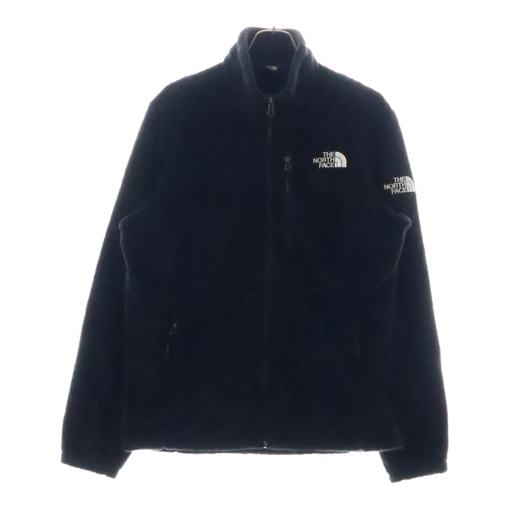 THE NORTH FACE(ザノースフェイス) Snow Fleece Jacket スノーフリースジャケット ボア ロゴ ワッペン ブラック NJ4FM53A
