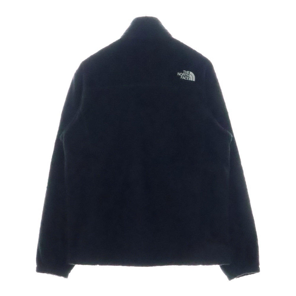 THE NORTH FACE(ザノースフェイス) Snow Fleece Jacket スノーフリースジャケット ボア ロゴ ワッペン ブラック NJ4FM53A