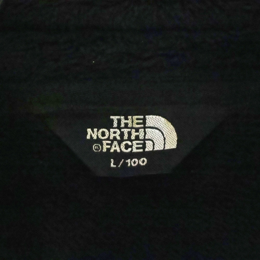 THE NORTH FACE(ザノースフェイス) Snow Fleece Jacket スノーフリースジャケット ボア ロゴ ワッペン ブラック NJ4FM53A