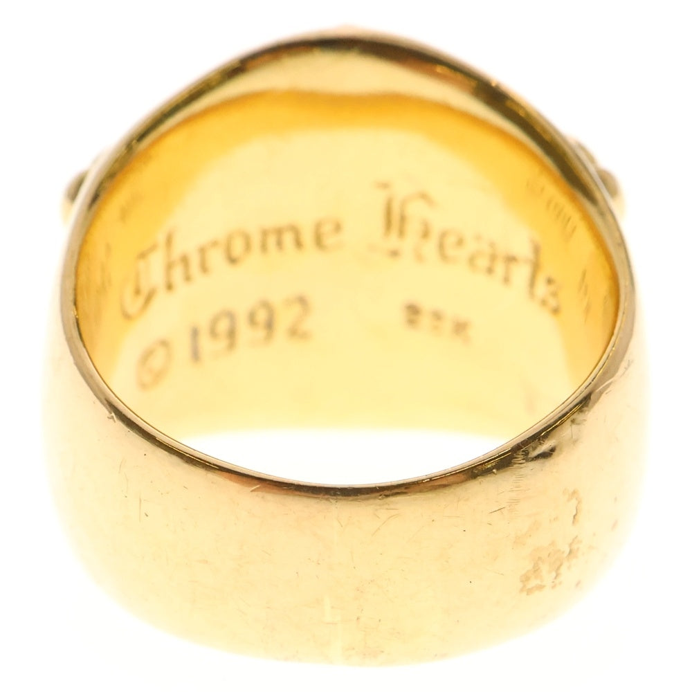 CHROME HEARTS(クロムハーツ) 22K KEEPER キーパーリング ゴールド BCA417