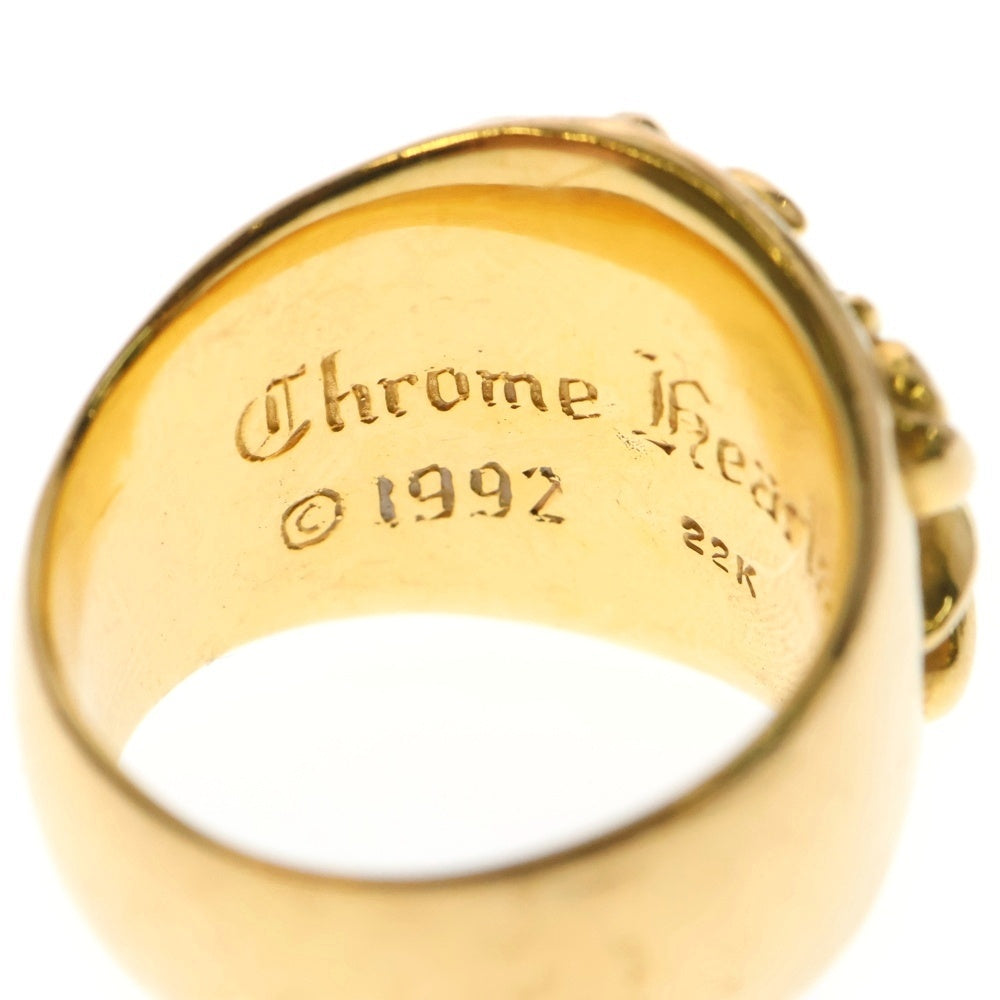 CHROME HEARTS(クロムハーツ) 22K KEEPER キーパーリング ゴールド BCA417