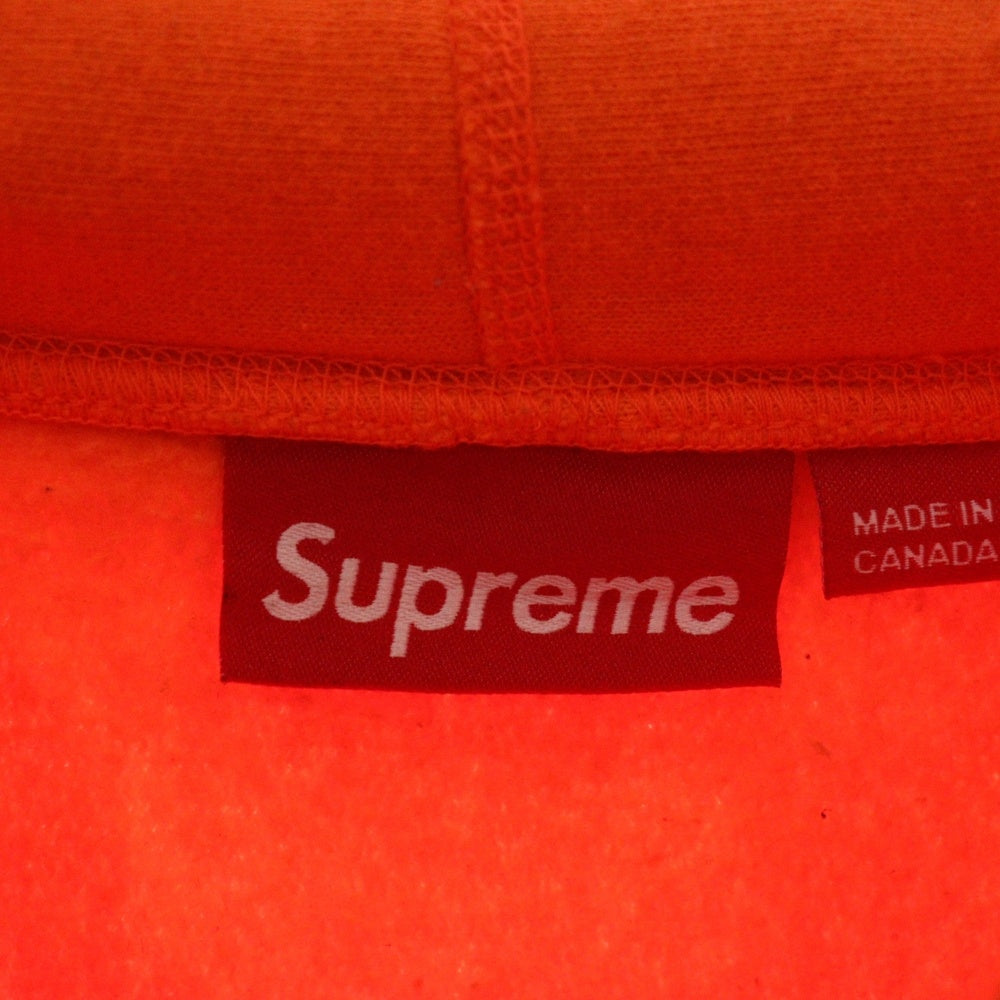 SUPREME(シュプリーム) 24SS Futura Hooded Sweatshirt Bright Orange フューチュラロゴ プルオーバーパーカー ブライトオレンジ