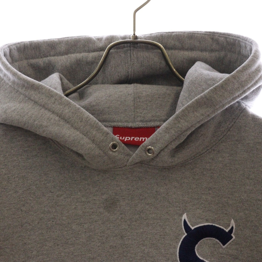 SUPREME(シュプリーム) 22AW S Logo Hooded Sweatshirt Sロゴ プルオーバー スウェットフーディ パーカー グレー