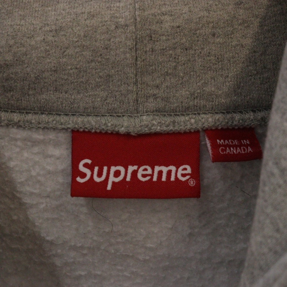 SUPREME(シュプリーム) 22AW S Logo Hooded Sweatshirt Sロゴ プルオーバー スウェットフーディ パーカー グレー
