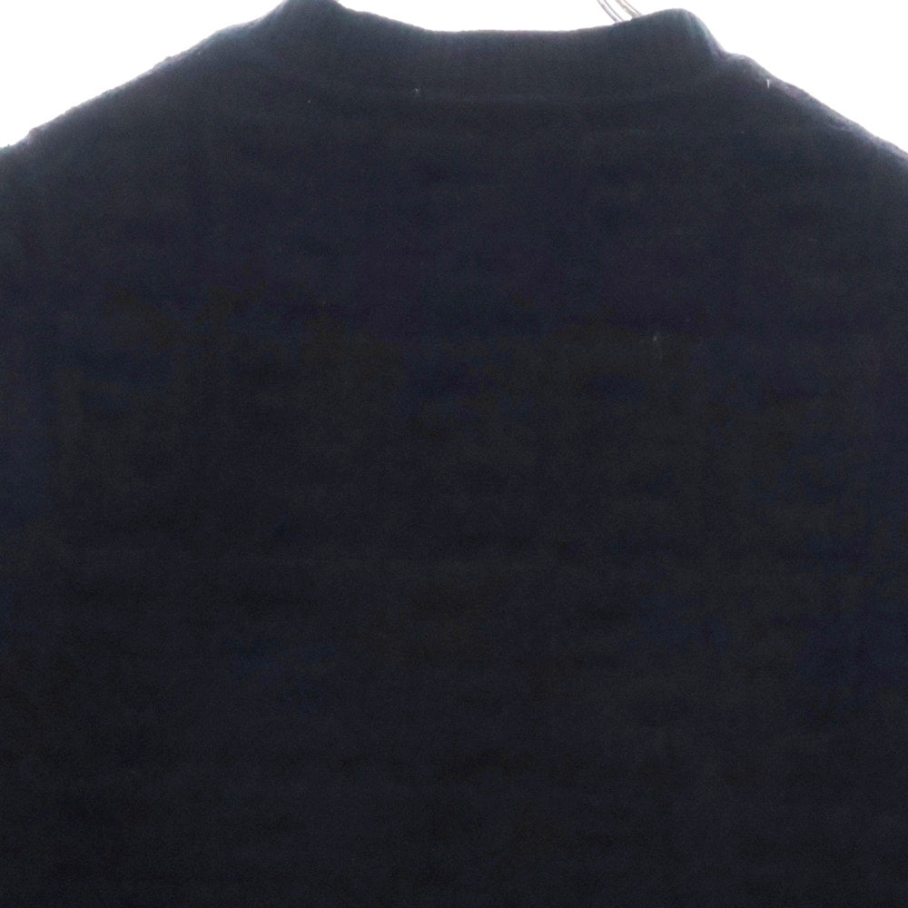 FENDI(フェンディ) Logo Sweater FZZ478 A8BH 総柄 ロゴデザインセーター ニット ブラック
