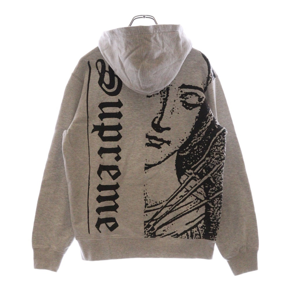 SUPREME(シュプリーム) 20SS Mary Hooded Sweatshirt バックプリント プルオーバーパーカー グレー