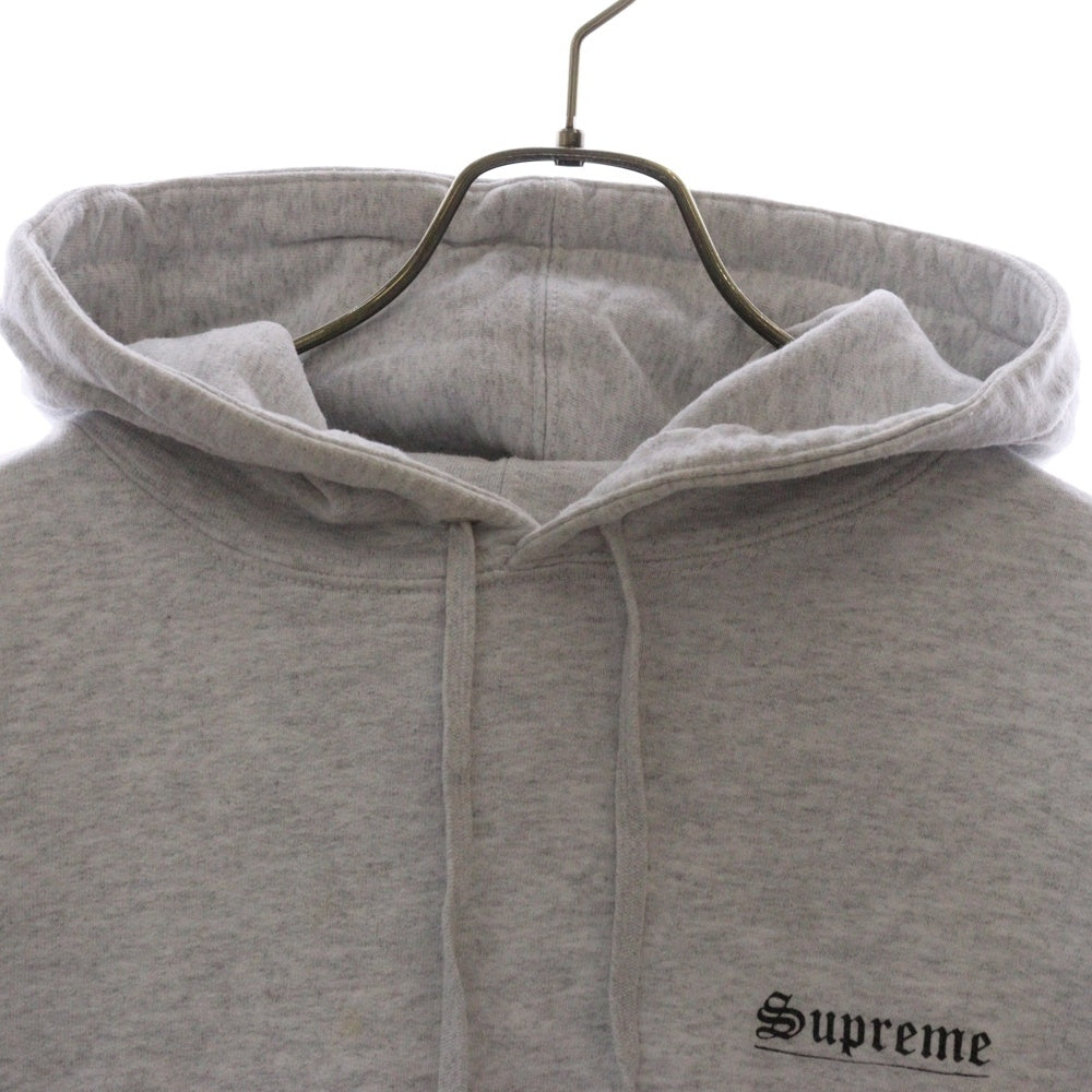 SUPREME(シュプリーム) 20SS Mary Hooded Sweatshirt バックプリント プルオーバーパーカー グレー