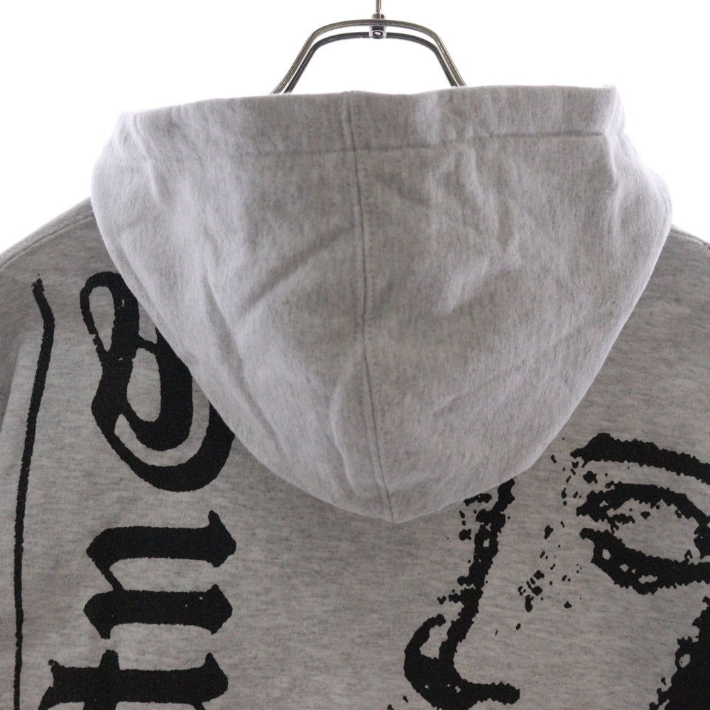 SUPREME(シュプリーム) 20SS Mary Hooded Sweatshirt バックプリント プルオーバーパーカー グレー