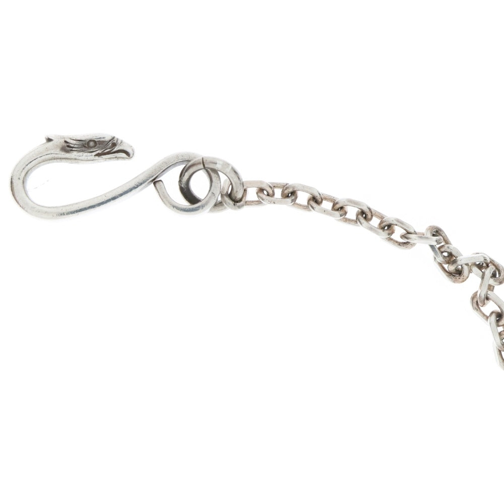 goro's(ゴローズ) メタル付きホイール細角チェーン ネックレスチェーン シルバー