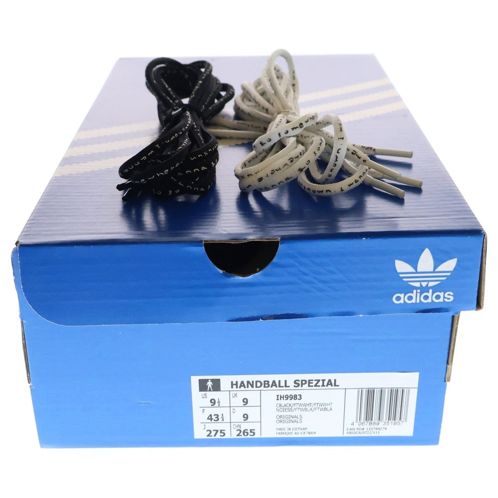adidas(アディダス) HANDBALL SPEZIAL ハンドボール スぺゼアル ローカットスニーカー ブラック US9.5/27.5cm IH9983
