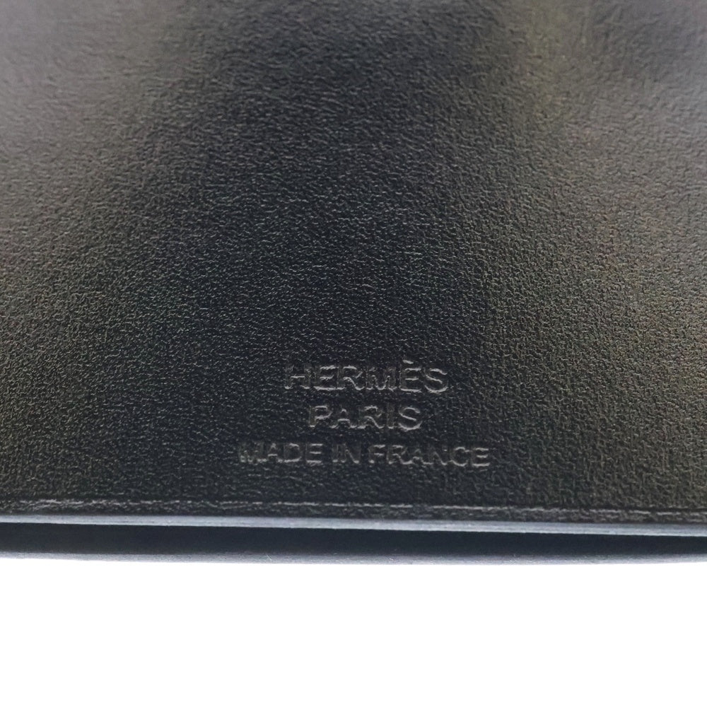 HERMES(エルメス) クロシェットネックレス ボックススカーフ ブラック