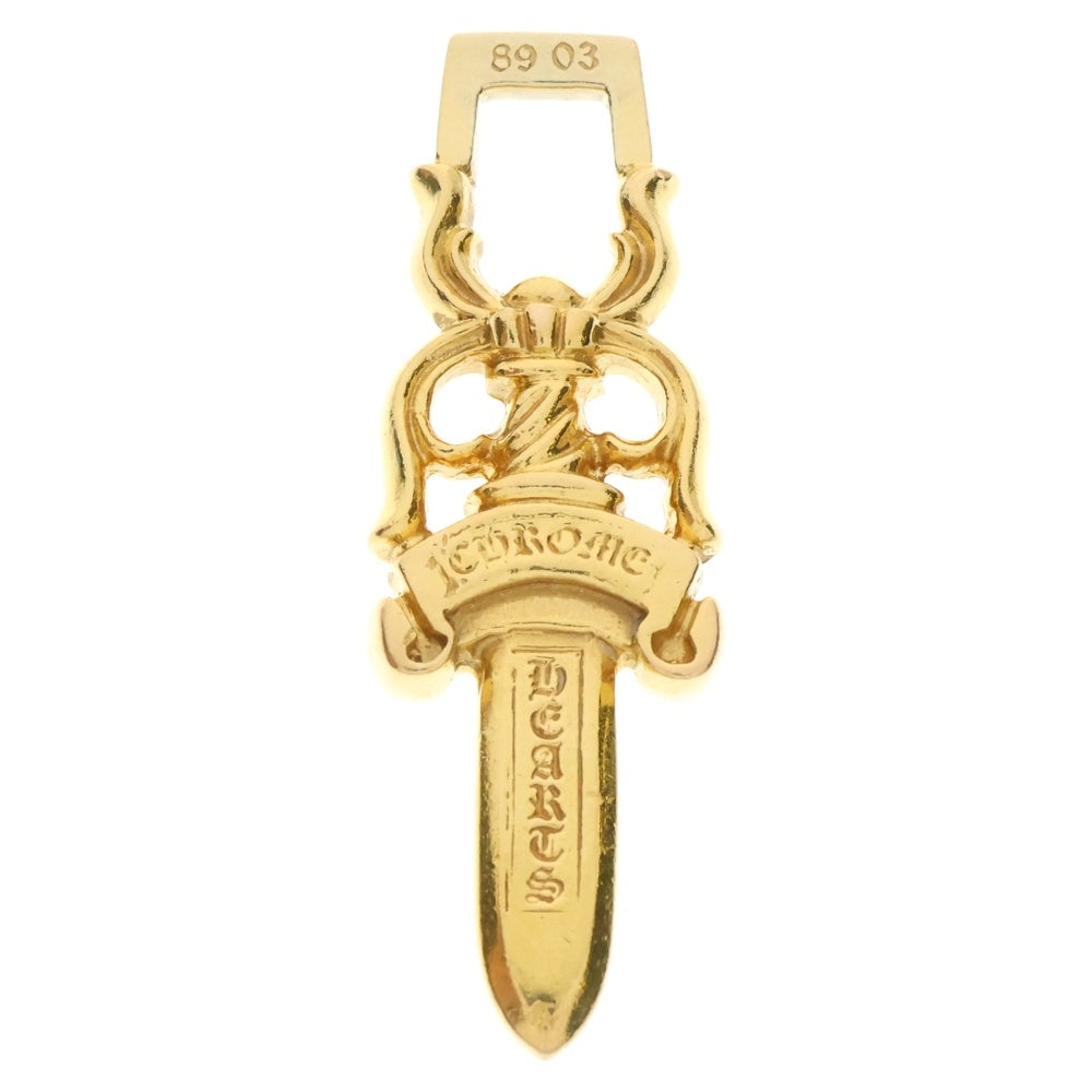 CHROME HEARTS(クロムハーツ) 【OLD】22K #10 DAGGER オールド #10ダガー ペンダントトップ ゴールド