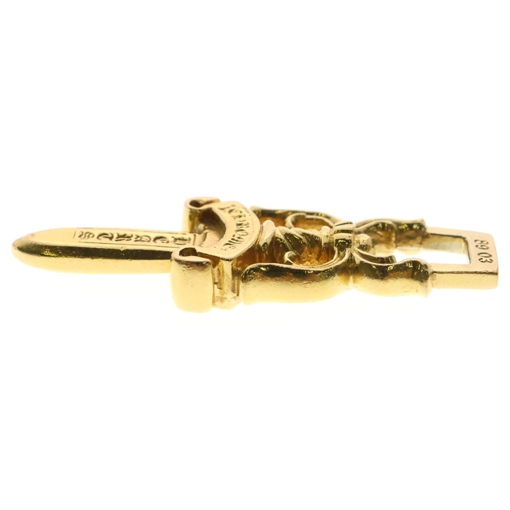 CHROME HEARTS(クロムハーツ) 【OLD】22K #10 DAGGER オールド #10ダガー ペンダントトップ ゴールド