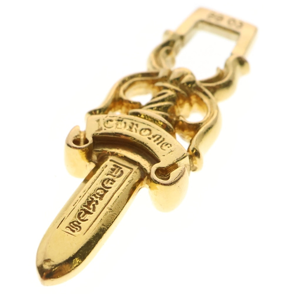 CHROME HEARTS(クロムハーツ) 【OLD】22K #10 DAGGER オールド #10ダガー ペンダントトップ ゴールド