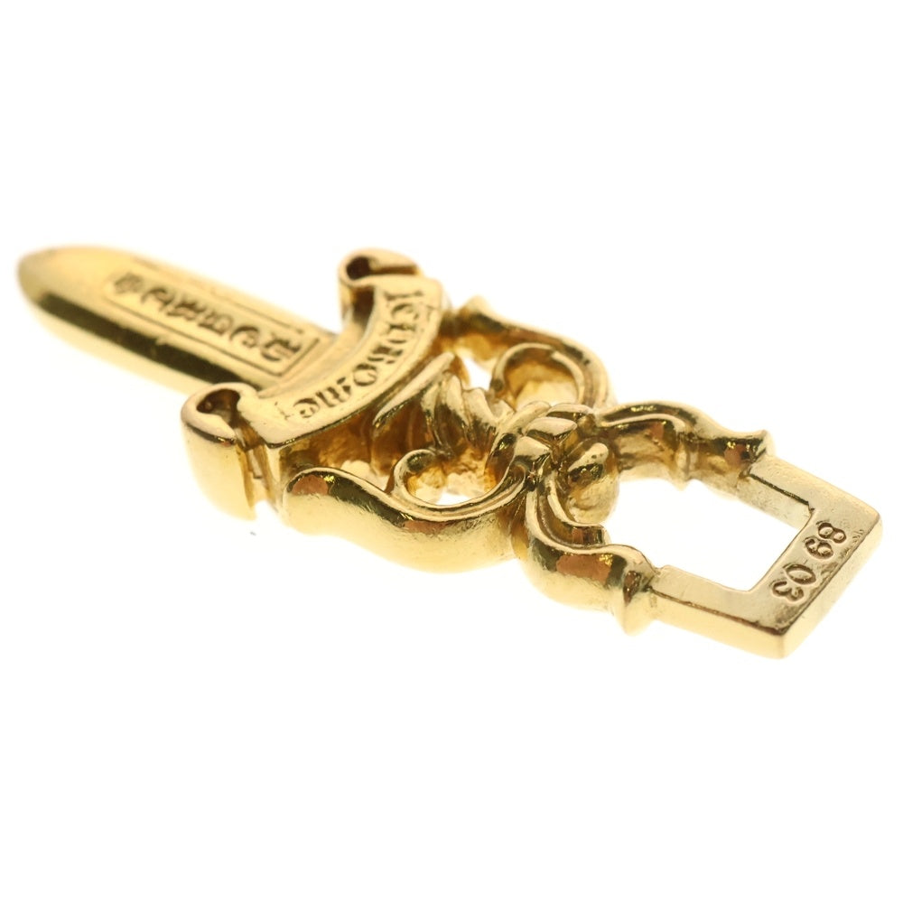 CHROME HEARTS(クロムハーツ) 【OLD】22K #10 DAGGER オールド #10ダガー ペンダントトップ ゴールド