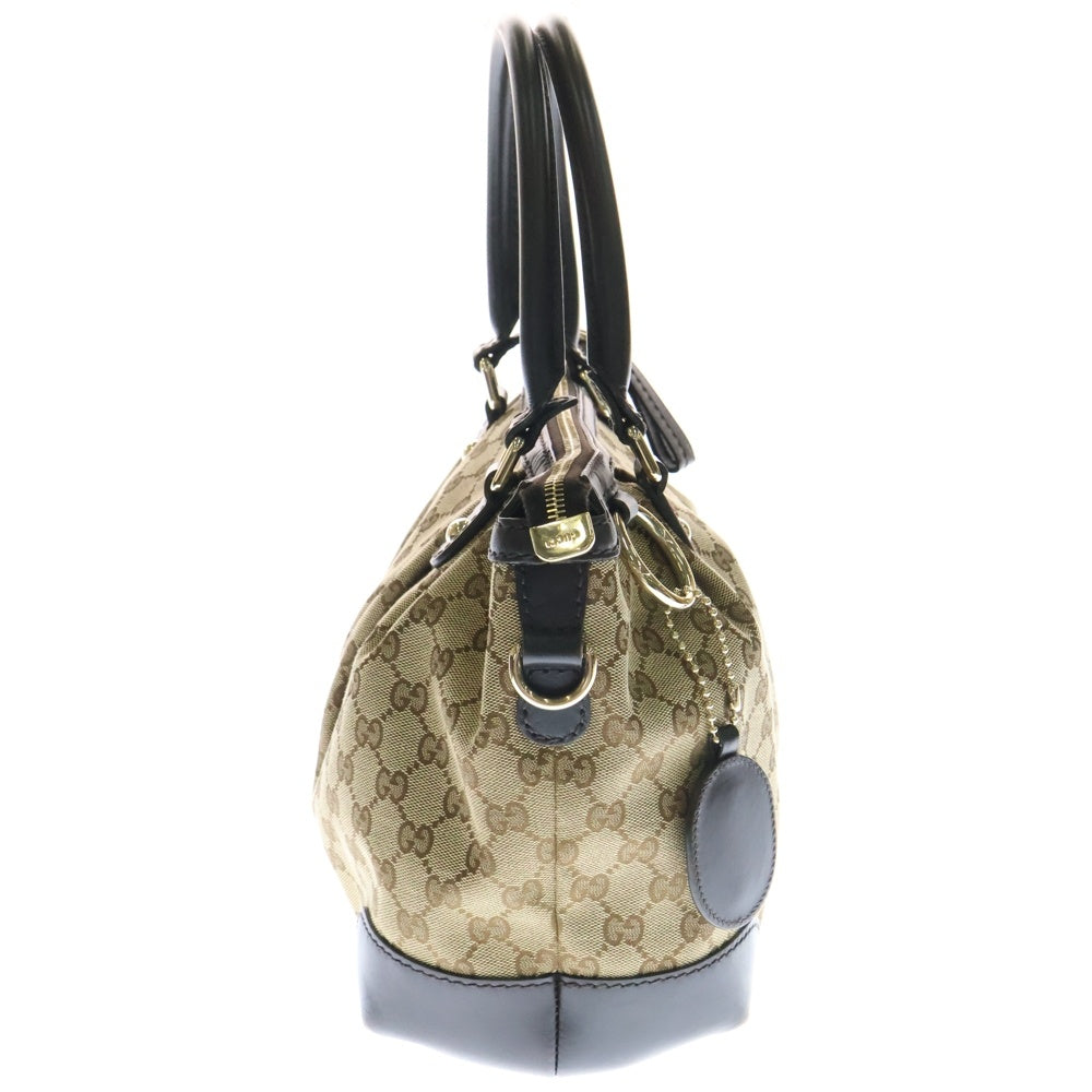 GUCCI(グッチ) スーキー GGキャンバス 2WAYキャンバスハンドバッグ 247902 ベージュ