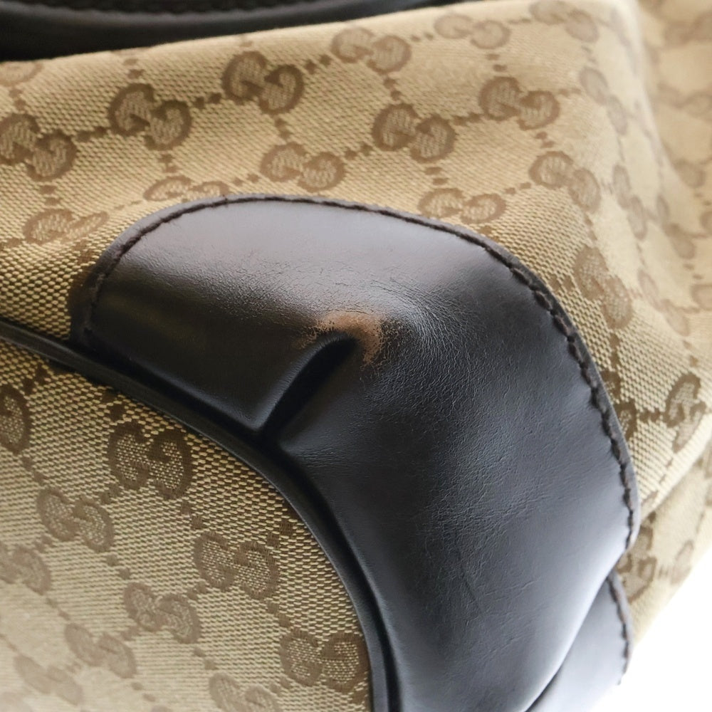 GUCCI(グッチ) スーキー GGキャンバス 2WAYキャンバスハンドバッグ 247902 ベージュ