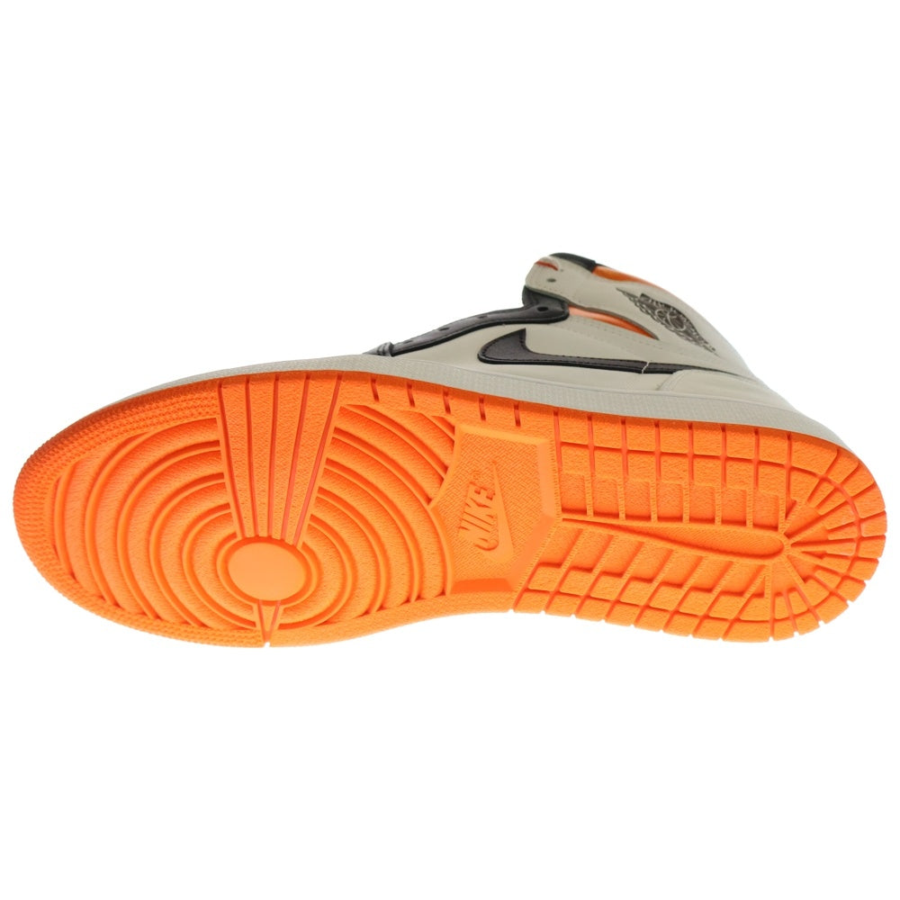 NIKE(ナイキ) AIR JORDAN 1 Retro High OG Electro Orange 555088-180 エアジョーダン1 エレクトロオレンジ ハイカットスニーカー ホワイト/オレンジ US11/29.0cm