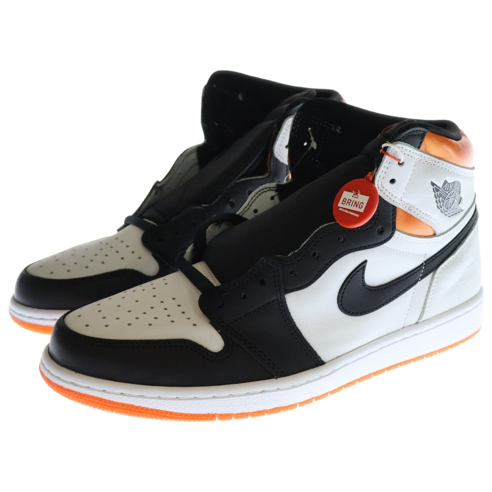 NIKE(ナイキ) AIR JORDAN 1 Retro High OG Electro Orange 555088-180 エアジョーダン1 エレクトロオレンジ ハイカットスニーカー ホワイト/オレンジ US11/29.0cm