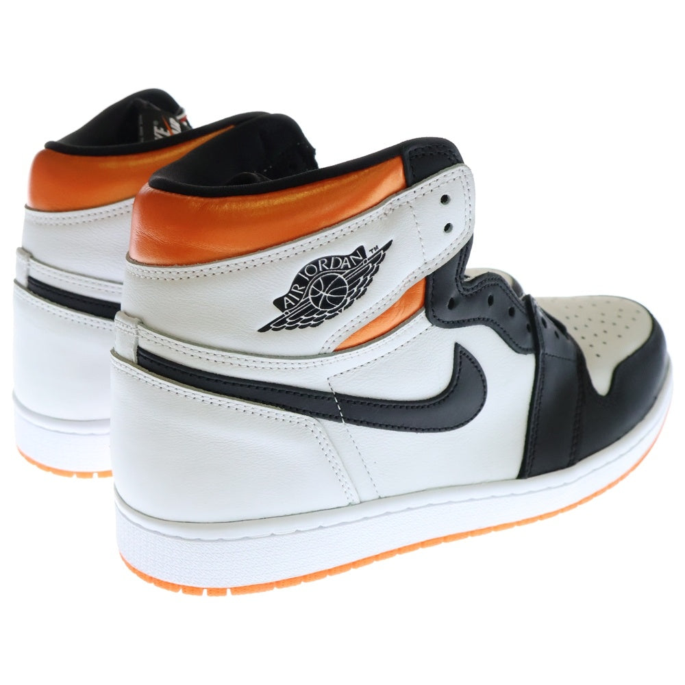NIKE(ナイキ) AIR JORDAN 1 Retro High OG Electro Orange 555088-180 エアジョーダン1 エレクトロオレンジ ハイカットスニーカー ホワイト/オレンジ US11/29.0cm