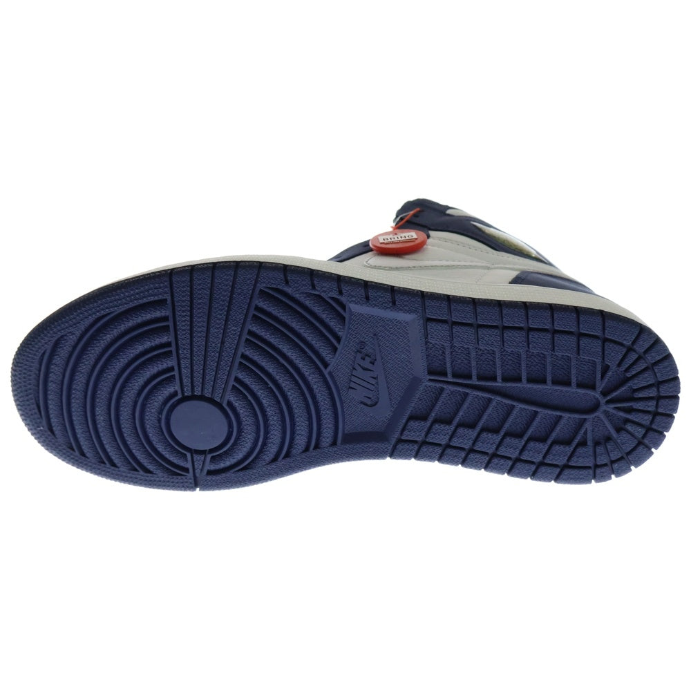 NIKE(ナイキ) AIR JORDAN 1 HIGH OG CO.JP MIDNIGHT NAVY 2020 DC1788-100 エアジョーダン 1 ミッドナイトネイビー ハイカットスニーカー ホワイト/ネイビー US11/29.0cm