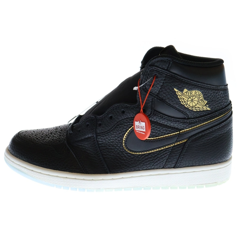 NIKE(ナイキ) AIR JORDAN 1 RETRO HIGH OG 555088-031 エアジョーダン 1 レトロ シティー オブ フライト ハイカットスニーカー ブラック US10.5/28.5cm
