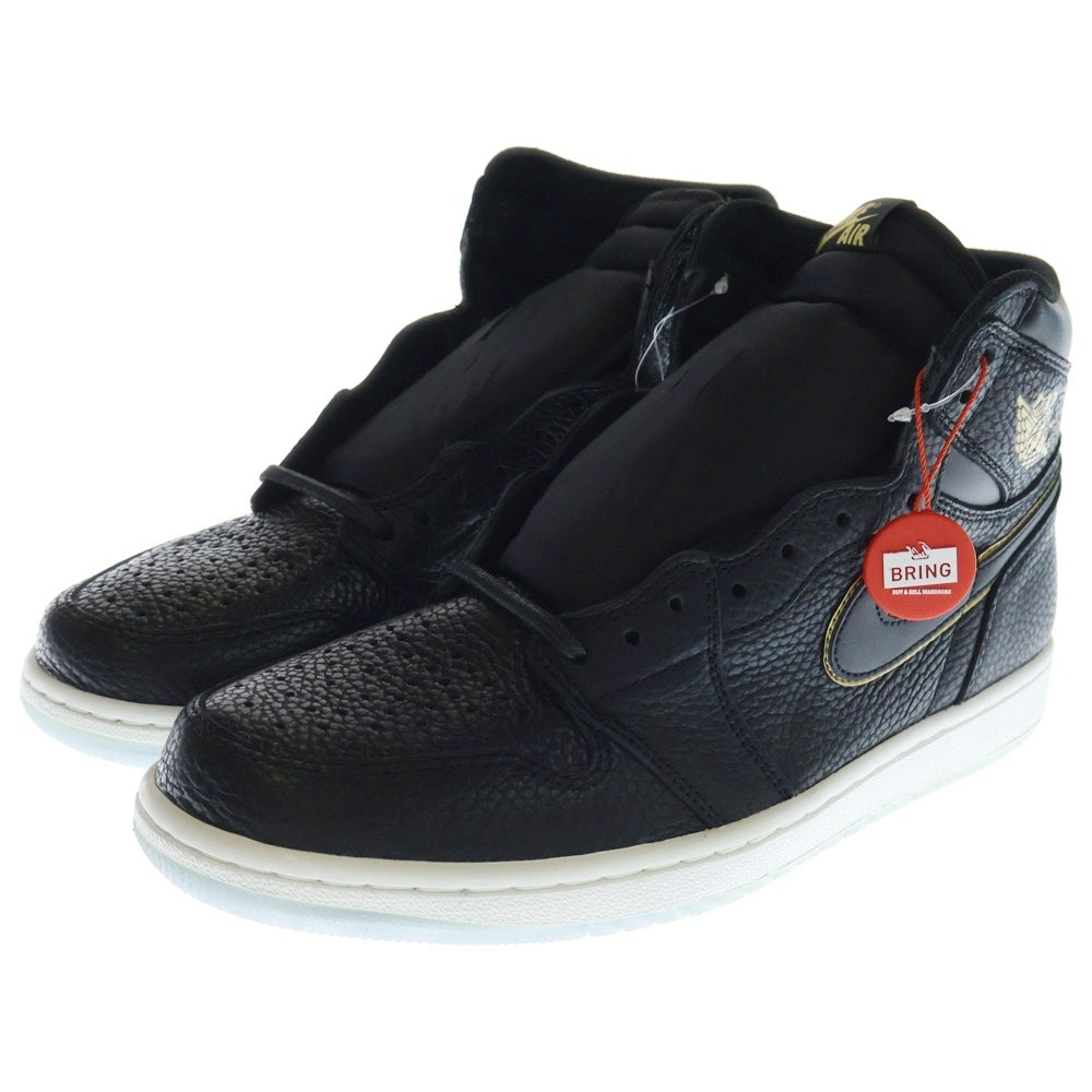 NIKE(ナイキ) AIR JORDAN 1 RETRO HIGH OG 555088-031 エアジョーダン 1 レトロ シティー オブ フライト ハイカットスニーカー ブラック US10.5/28.5cm