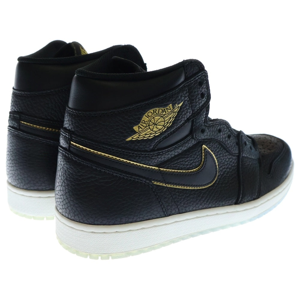 NIKE(ナイキ) AIR JORDAN 1 RETRO HIGH OG 555088-031 エアジョーダン 1 レトロ シティー オブ フライト ハイカットスニーカー ブラック US10.5/28.5cm